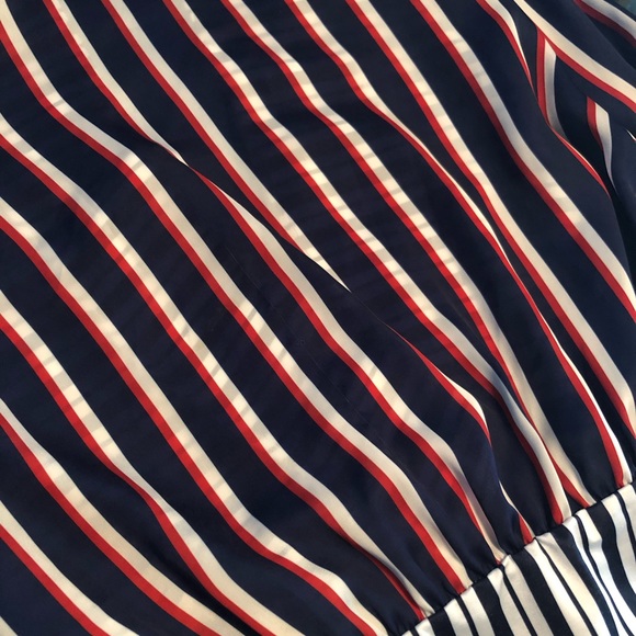 Zara Striped Bodysuit with front knot. - Picture 8 of 8